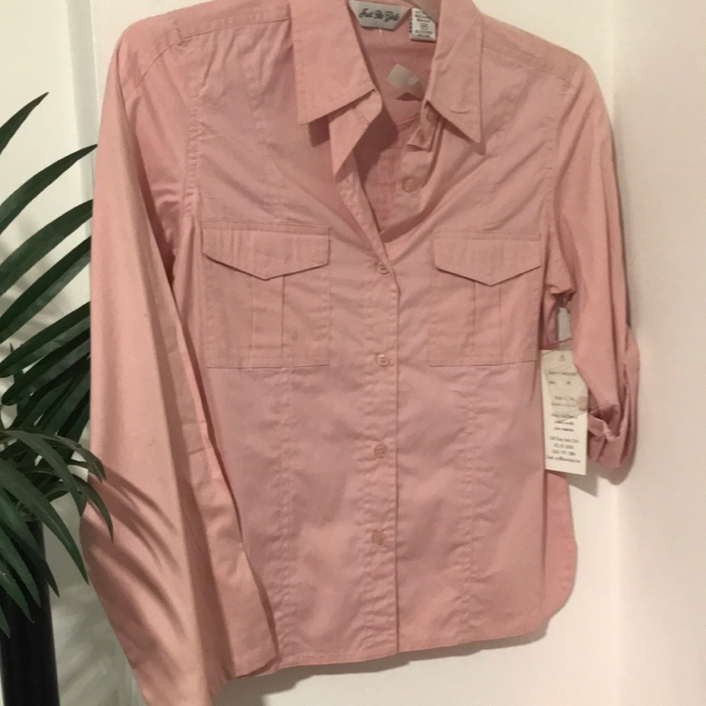 NWT- button down  shirt 100% cotton